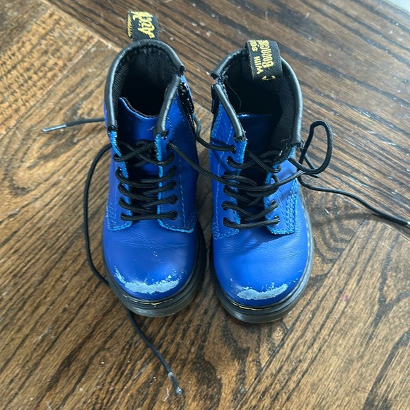 Dr. Martens Other - New Dr. Martens Infant/Toddler Leather Lace Up Boots US4